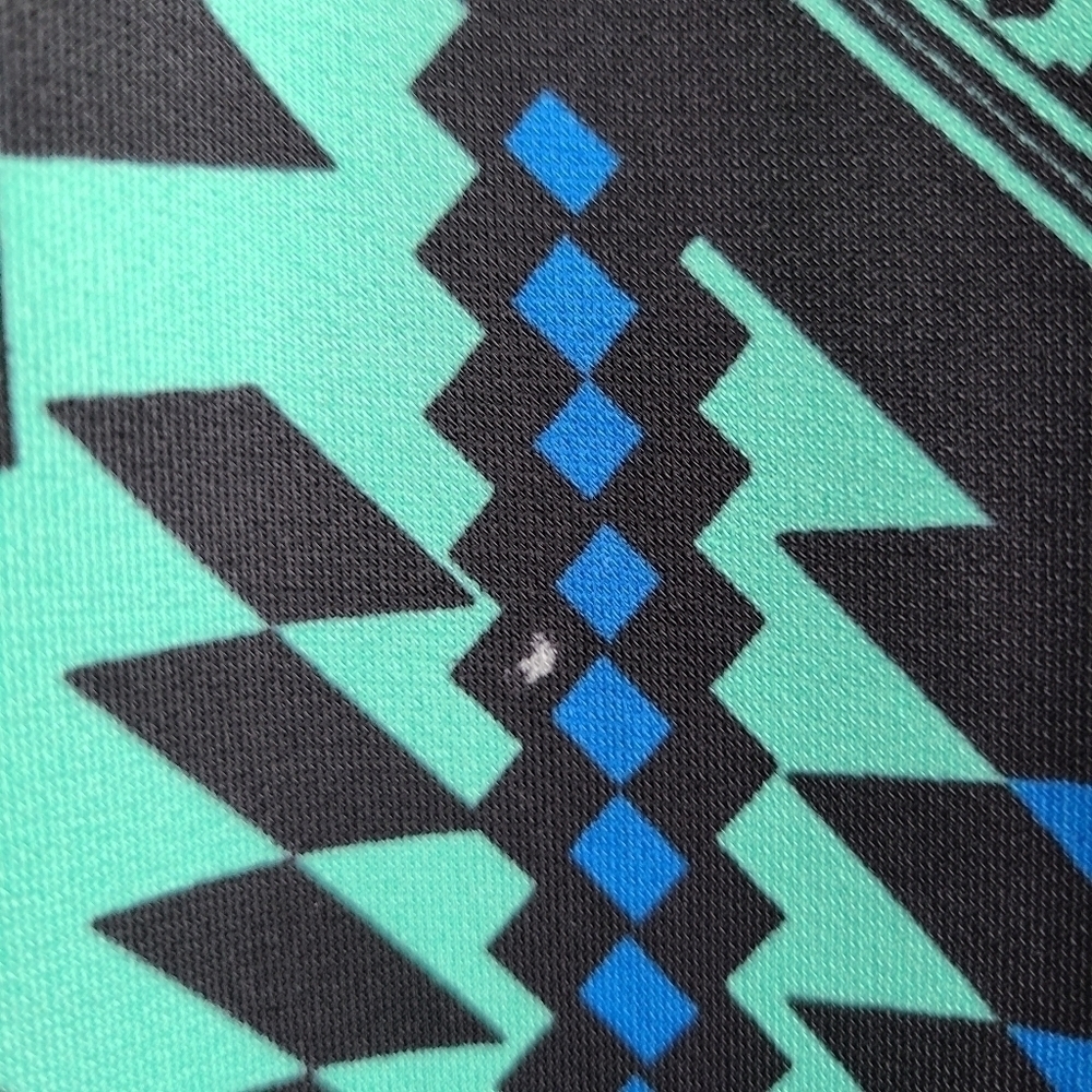 Hale Bob Tunic Style Geometric Print Dress, Size Medium - Picture 8 of 9